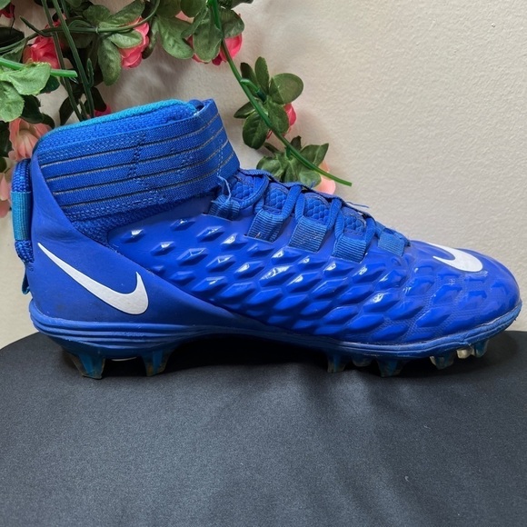 Nike Force Savage Pro 2 Blue White Football Cleats AH4000-400 Men Size 9 ? main image 9